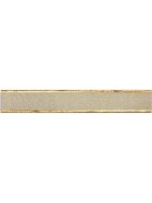 PRÄSENT Zierband mit Draht  Luxury - 40 mm x 20 m, gold