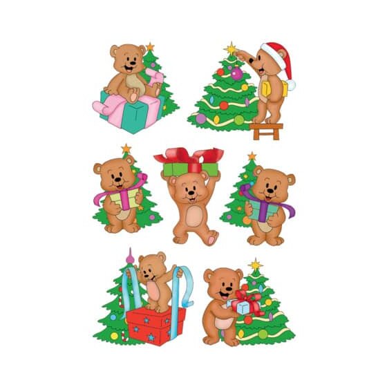 Herma 15264 Sticker DECOR Weihnachtsbären