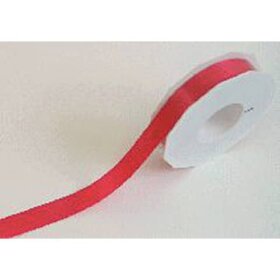 PRÄSENT Ringelband Polyspleissband - 25 mm x 91m, rot