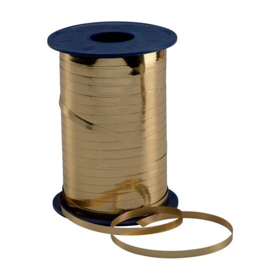 PRÄSENT Ringelband - 5 mm x 400 m, metallic-gold