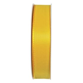 Goldina® Basic Taftband - 25 mm x 50 m, gelb