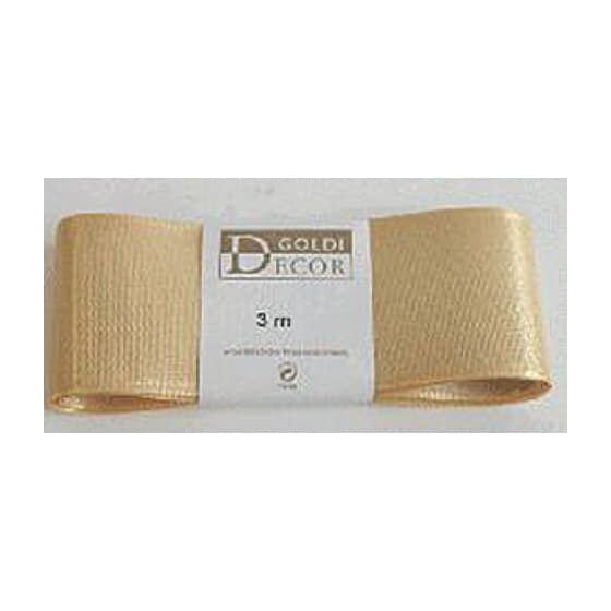 Goldina® Basic Taftband - 40 mm x 3 m, gold