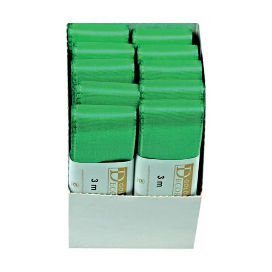 Goldina® Basic Taftband - 40 mm x 3 m, grün