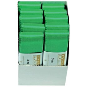 Goldina® Basic Taftband - 40 mm x 3 m, grün