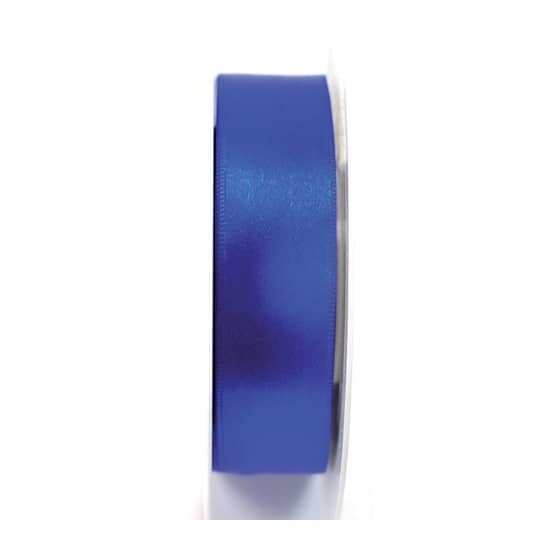 Goldina® Doppelsatinband - 25 mm x 25 m, königsblau