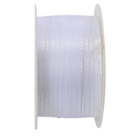 Goldina® Basic Taftband - 10 mm x 50 m, weiß