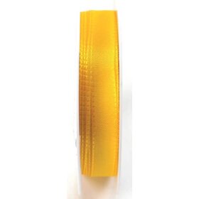 Goldina® Basic Taftband - 15 mm x 50 m, gelb