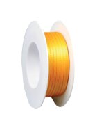 Goldina® Doppelsatinband - 3 mm x 50 m, goldgelb