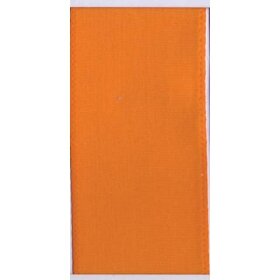 Goldina® Doppelsatinband - 3 mm x 50 m, orange