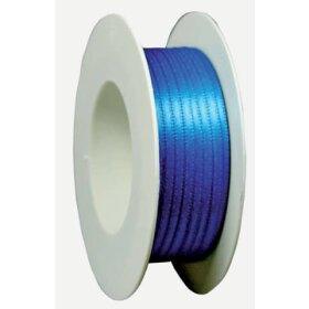 Goldina® Doppelsatinband - 3 mm x 50 m, kornblau
