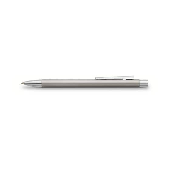 Faber-Castell Kugelschreiber NEO Slim - B, Edelstahl, matt