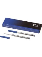 Montblanc® Kugelschreibermine - B, 2 Minen, pacific blue