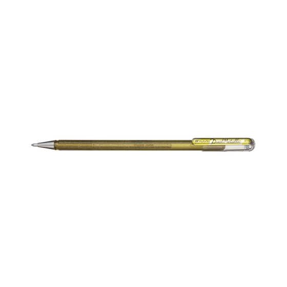 Pentel® Gelschreiber Hybrid Dual Glitter - 0,5 mm, gold