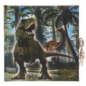 Goldbuch Tagebuch T-Rex - 16,5 x 16,5 cm, 96 Seiten