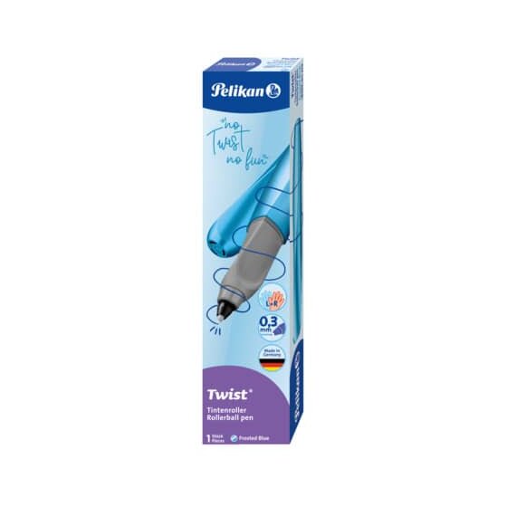 Pelikan® Tintenroller Twist® - Frosted Blue