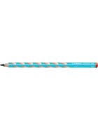 STABILO® Ergonomischer Dreikant-Bleistift für Rechtshänder - EASYgraph in blau - Einzelstift - Härtegrad B