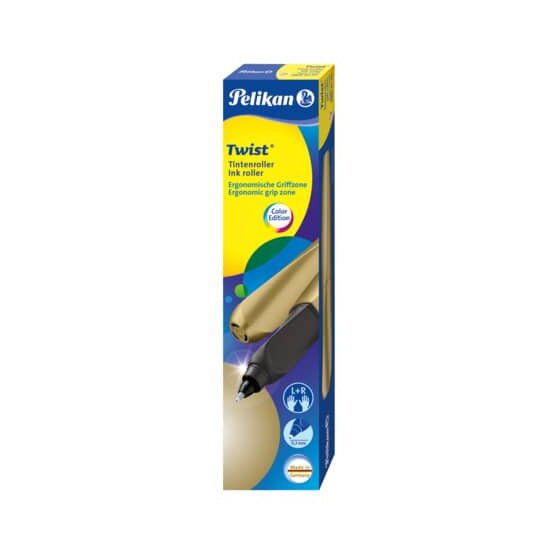 Pelikan® Tintenroller Twist® - pure gold
