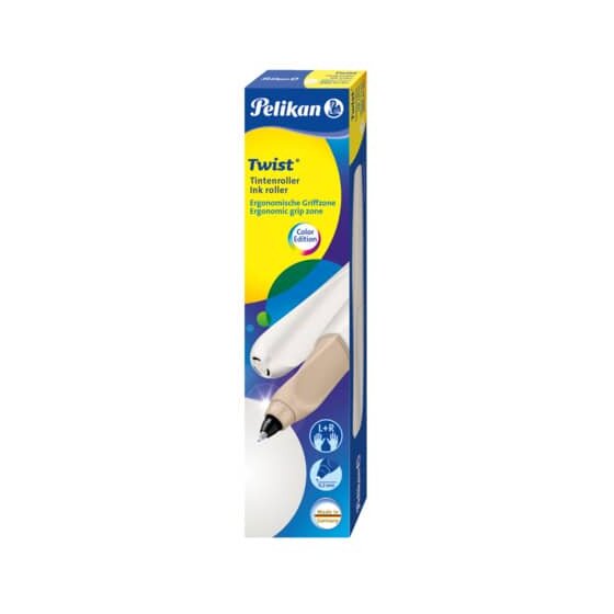 Pelikan® Tintenroller Twist® - white pearl