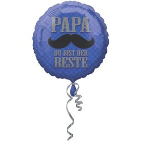 amscan® Folienballon Papa du bist der Beste -...
