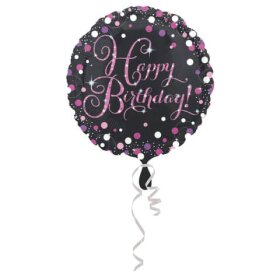 amscan® Folienballon Happy Birthday - Ø 45 cm