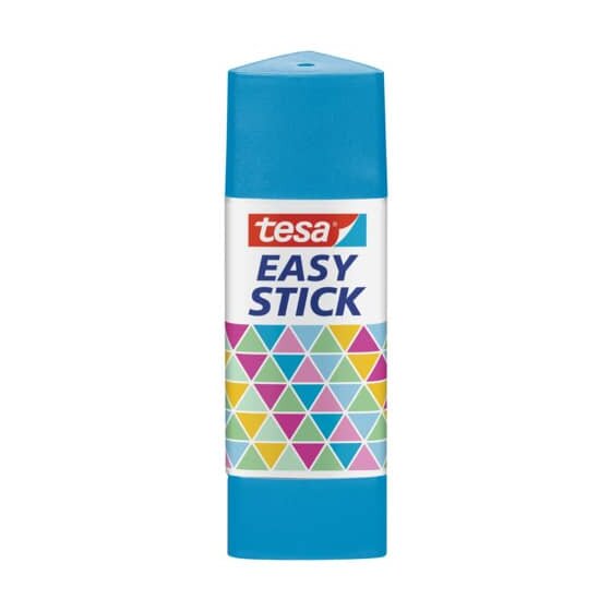 tesa® Klebestift Easy Stick - 2x 12 g, pink & blau