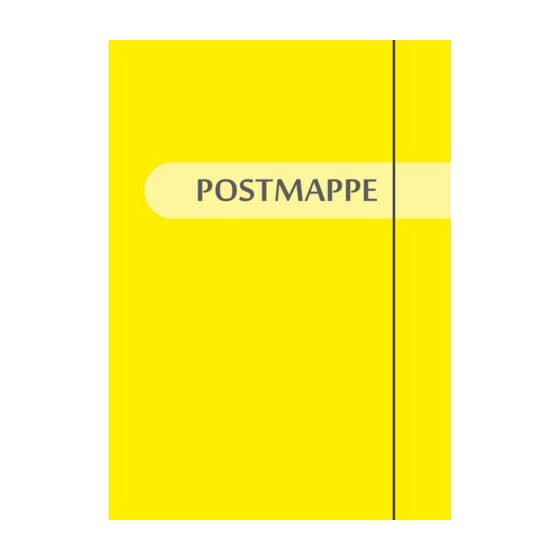 RNK Verlag Sammelmappe "Postmappe" - A4, gelb
