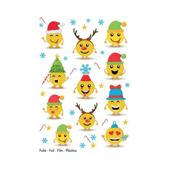 Herma 15234 Sticker MAGIC Weihnachtsemojis - Folie