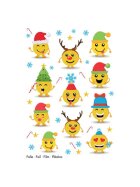 Herma 15234 Sticker MAGIC Weihnachtsemojis - Folie