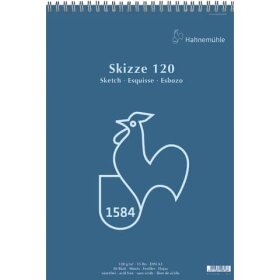Hahnemühle Skizzenblock - A3, 120 g/qm, 50 Blatt