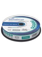 MediaRange DVD+R Double Layer 8.5GB, 240min 8-fache Schreibgeschwindigkeit, vollflächig bedruckbar (Tintenstrahldrucker), 10er Cakebox