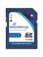 MediaRange SDHC Speicherkarte, Klasse 10, 32GB