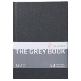 Hahnemühle TheGreyBook - A4 HF, 120 g/qm, grau, 40...