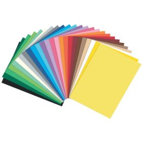 Folia Tonpapier - A4, 25 Farben sortiert, Pack mit 100 Blatt
