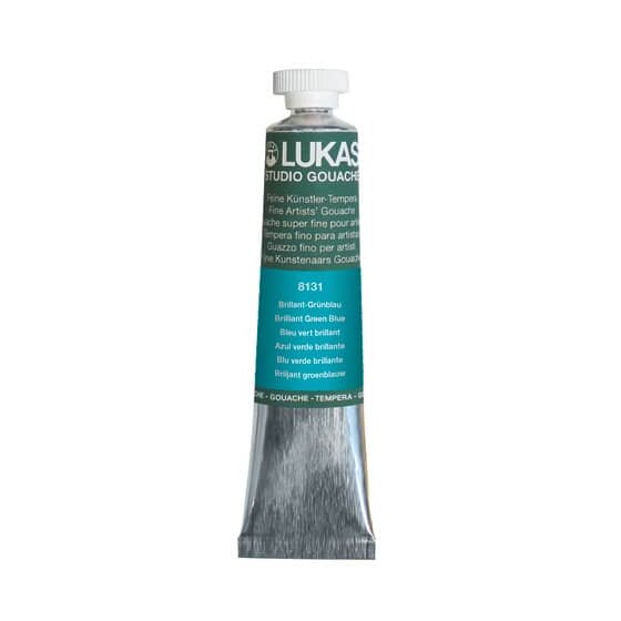 Lukas Gouachefarbe STUDIO - 20 ml, brillant-grünblau
