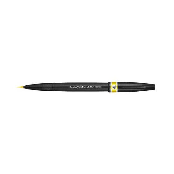 Pentel® Faserschreiber BrushPen - 0,03 - 2,0 mm, gelb