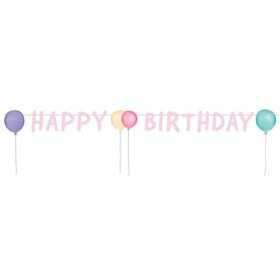 amscan® Partykette Luftballon Happy Birthday - 150 cm