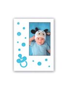 Goldbuch Bilderrahmen Baby Nicola - blau, für 1 Foto 10 x 15 cm