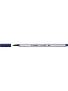 STABILO® Premium-Filzstift mit Pinselspitze für variable Strichstärken - Pen 68 brush - Einzelstift - preußischblau