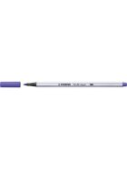 STABILO® Premium-Filzstift mit Pinselspitze für variable Strichstärken - Pen 68 brush - Einzelstift - violett