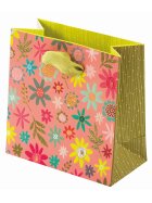 TURNOWSKY Geschenktragetasche Blooming Tales - 10 x 10 x 5 cm
