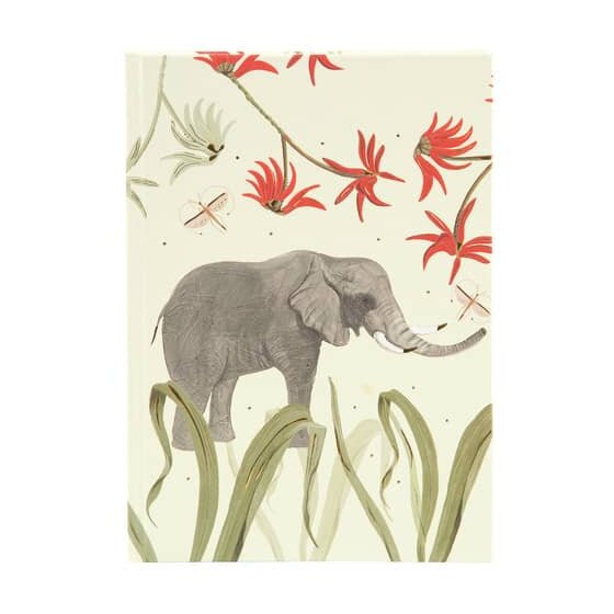 TURNOWSKY Notizbuch Wild Life Elephant - A5, blanko, 200 Seiten