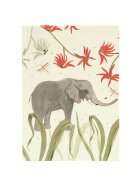 TURNOWSKY Notizbuch Wild Life Elephant - A5, blanko, 200 Seiten