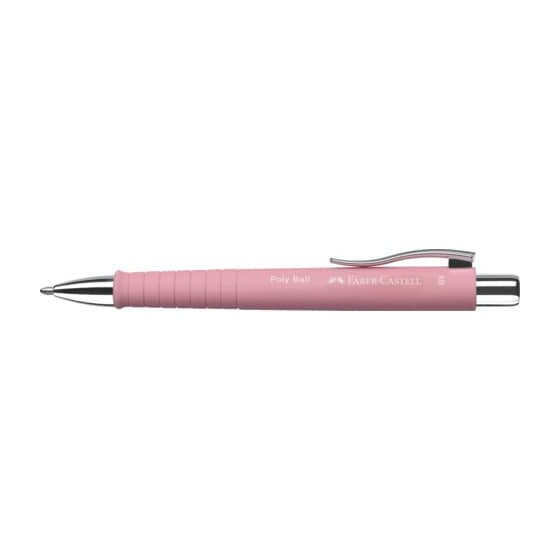 Faber-Castell Kugelschreiber Poly Ball - XB, dokumentenecht, rosé