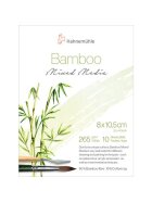 Hahnemühle Mixed Media Block Bamboo - 8x10,5 cm, 265 g/qm, 10 Blatt
