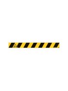 Jalema Bodenmarkierung "Bitte 1,5 m Abstand halten" - 800 x 80 mm, gelb-schwarz