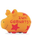 KCG Spardose Schwein "Zum Geburtstag" - klein