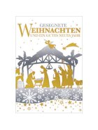 Franz Weigert Grußkarte - Weihnachts- und Neujahrswünsche  christliches Motiv