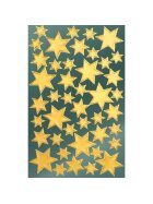 AVERY Zweckform ZDesign Weihnachts- Sticker Sterne, gold (72052806)