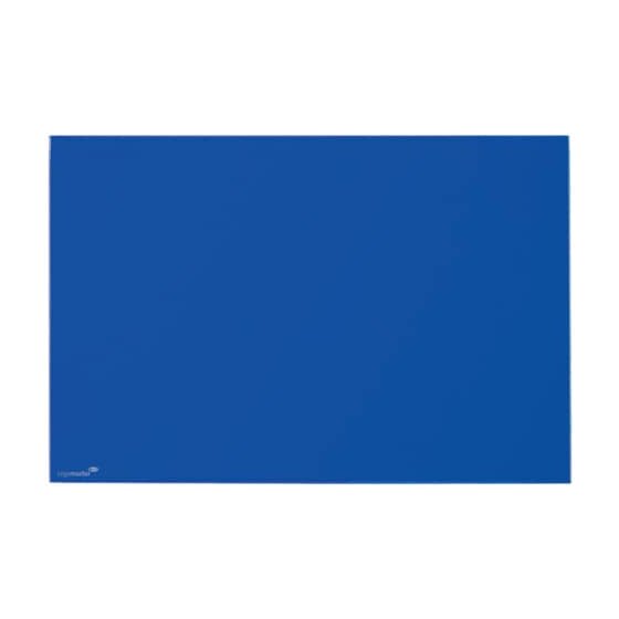 Legamaster Glasboard, blau, 100 x 150 cm, Wandmontage