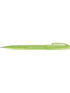 Pentel® Kalligrafiestift Sign Pen Brush - Pinselspitze, hellgrün